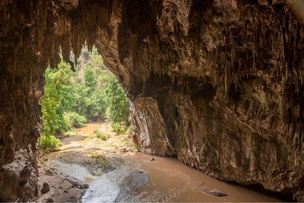 Tham Luang Caves in Mae Hong Son