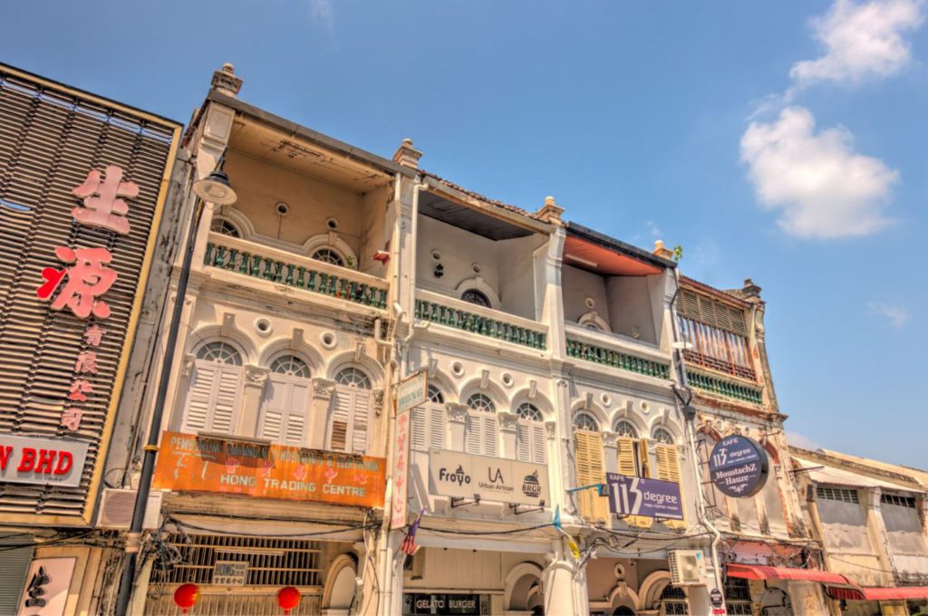 Heritage buildings in Georgetown, Penang