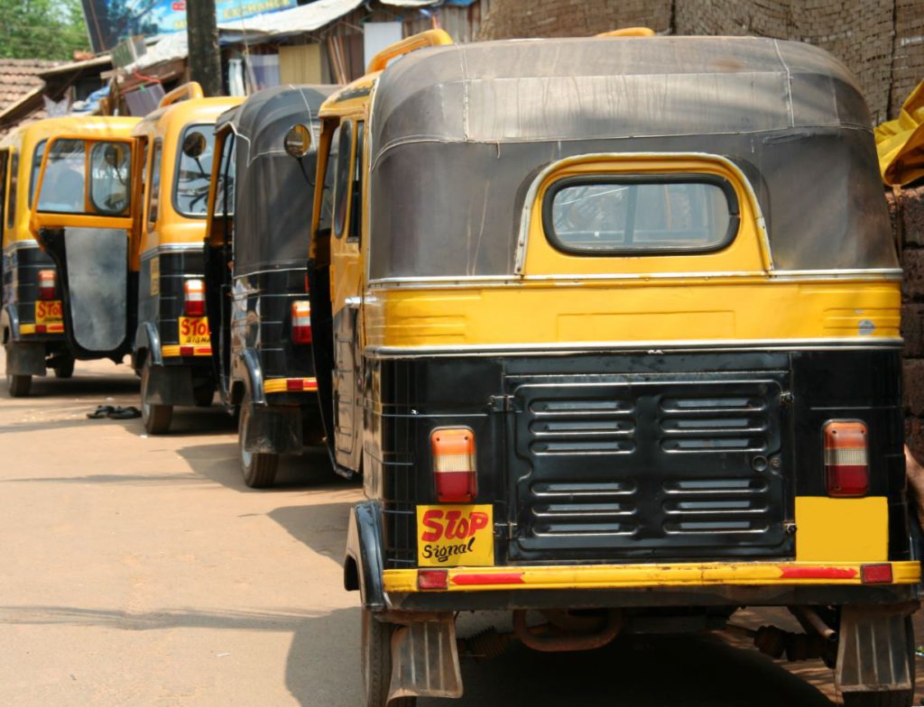 Auto-rickshaw in India