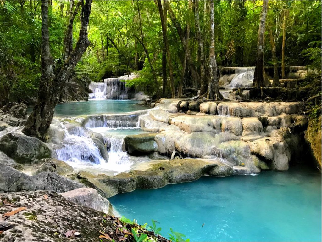 Erawan waterfalls Fifth Level