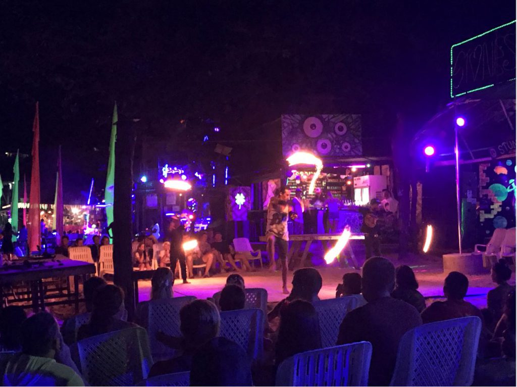 Fireshow at the beaches in Koh Phi Phi