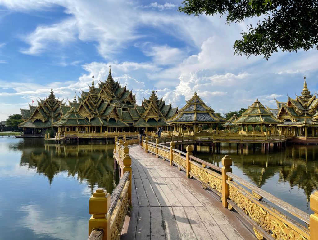 Gorgeous temple architecture at Ancient City