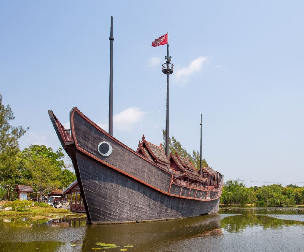 Muang Boran Ancient city ship