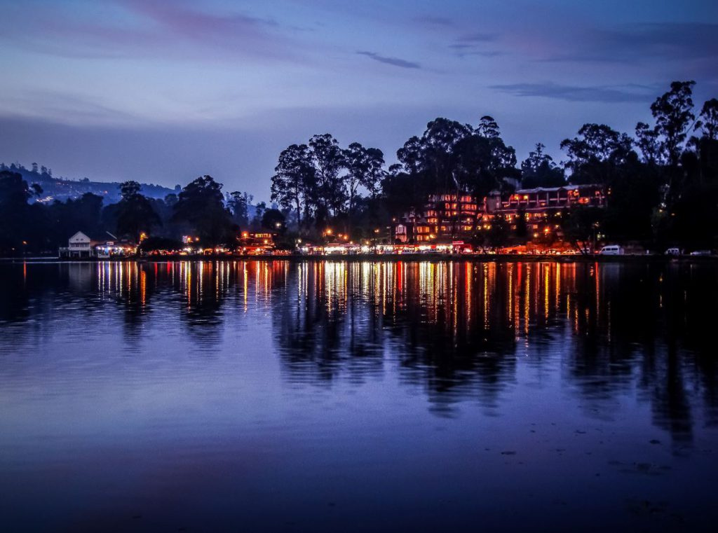 Night View near Kodai Lake