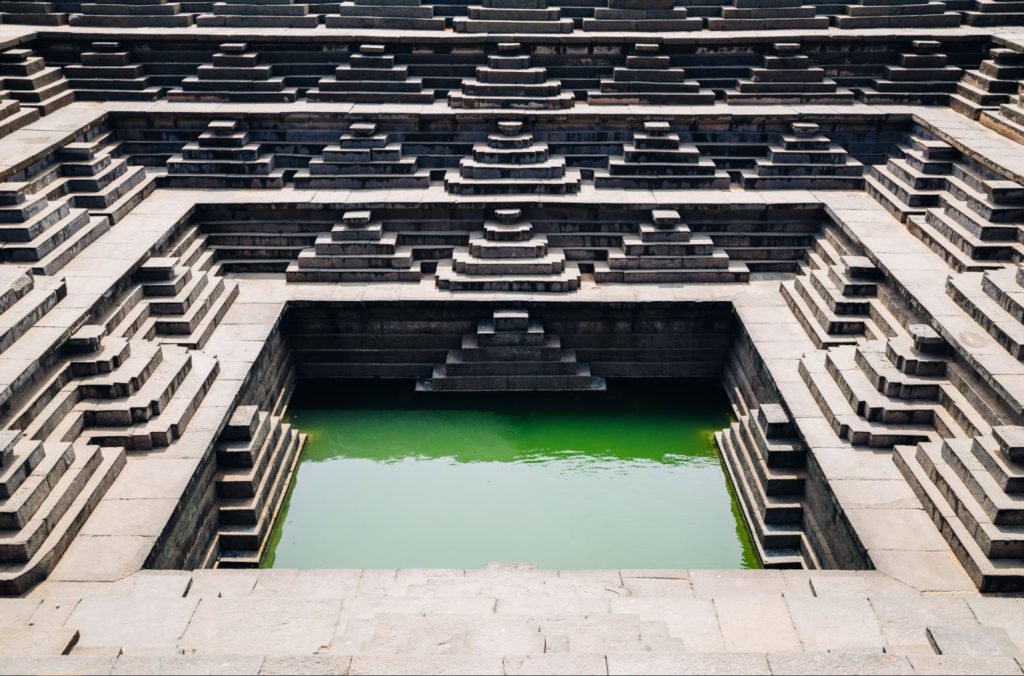 Public Bath Hampi ruins