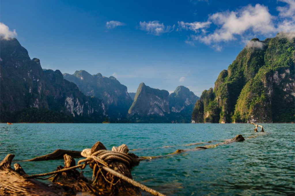 Ratchaprapa Dam in Surat Thani