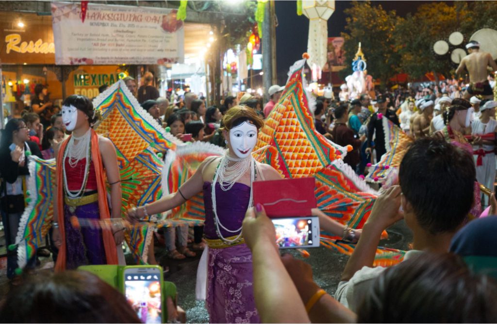 Street Dancing in Chiang Mai