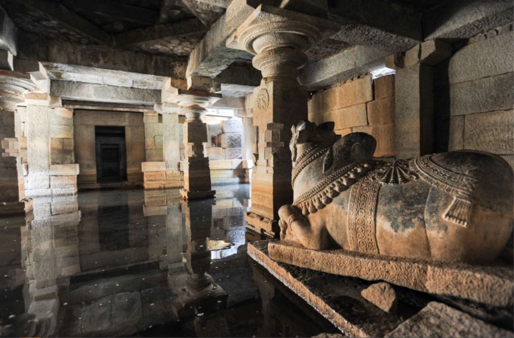 Underground Shiva Temple filled with water