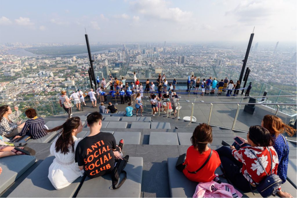 View from King Power Mahanakhon