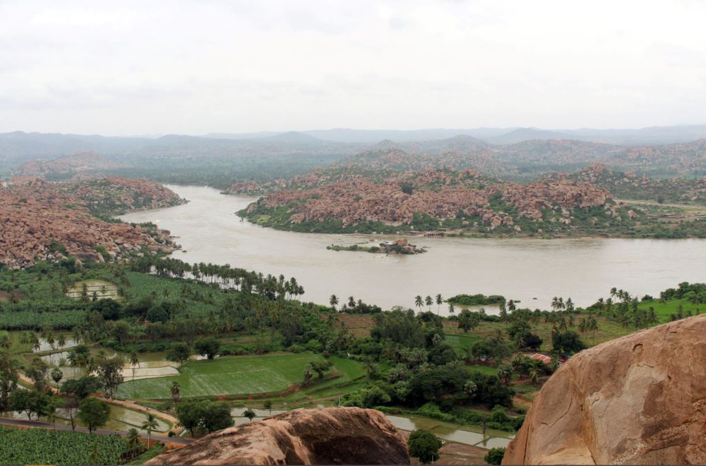 View from the top of Anjaneya Hill