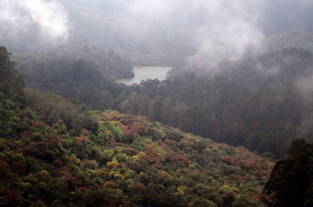 View of Berijam Lake