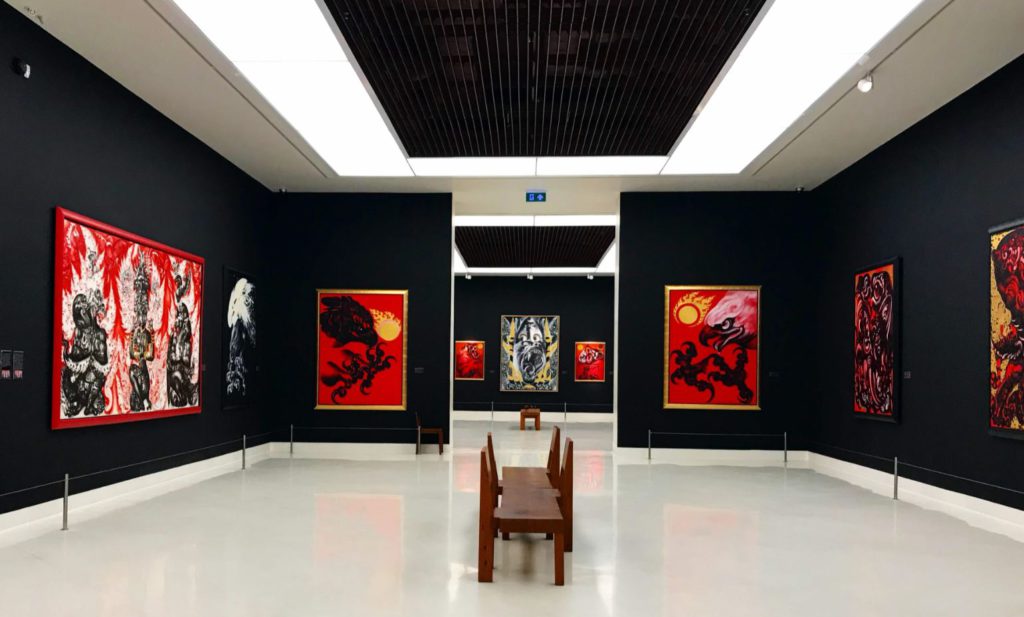 An art gallery inside Museum of Contemporary Art