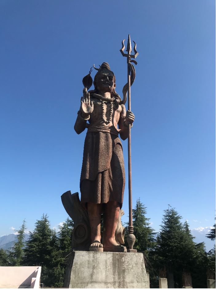 Bronze statue of Shiva in Khajjiar