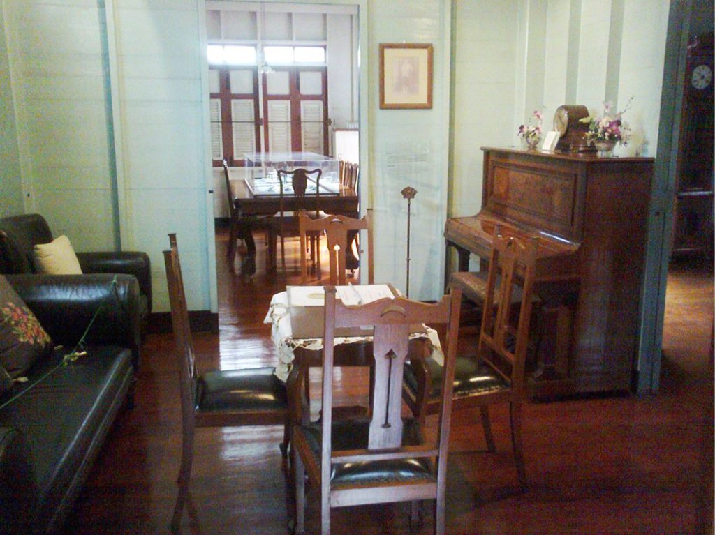 Dining area of the earlier, Museums in Bangkok residents of the house