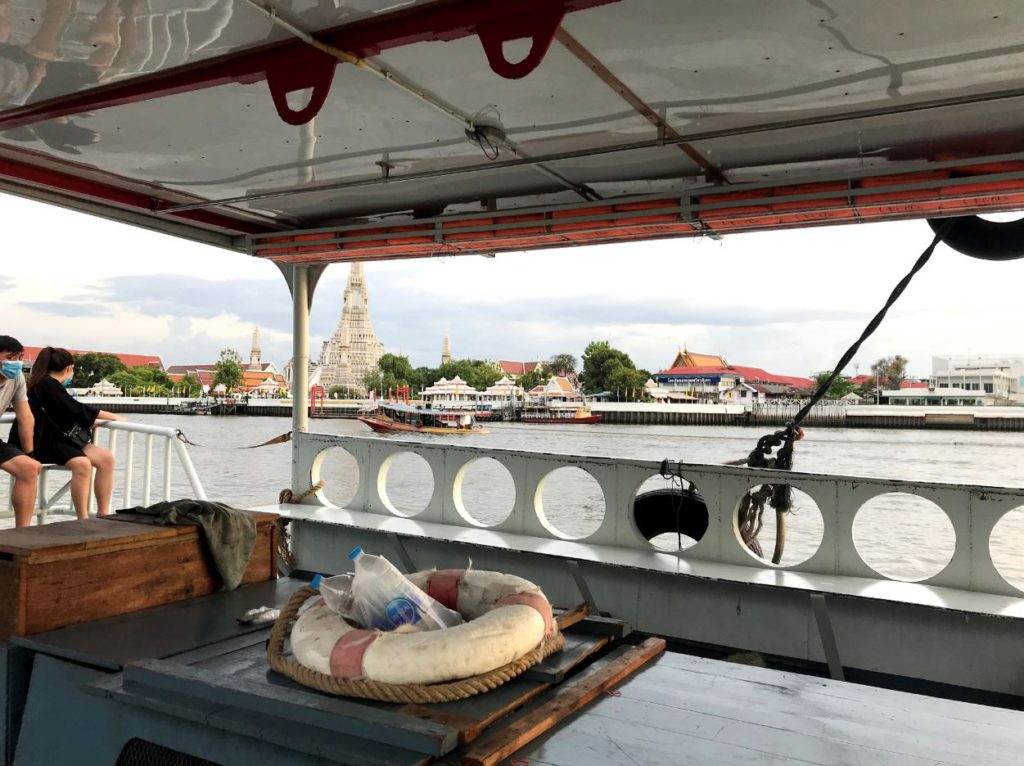 Ferry ride on Chao Phraya river