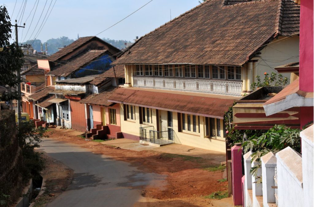 Traditional Coorgi homes in Madikeri