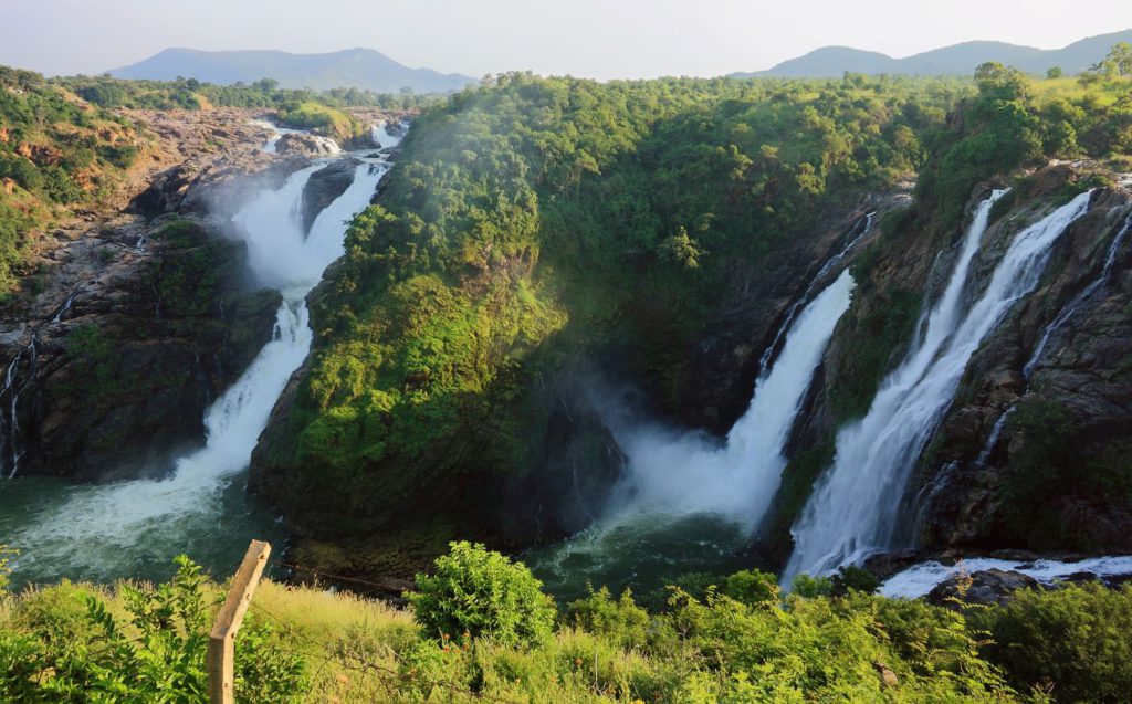 Shivanasamudra Waterfalls, day trip to Mysore