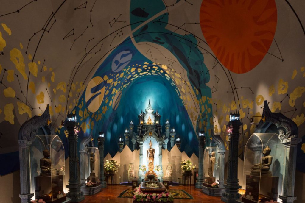 Second Floor or the Heavens inside the Elephant's belly, Erawan museum