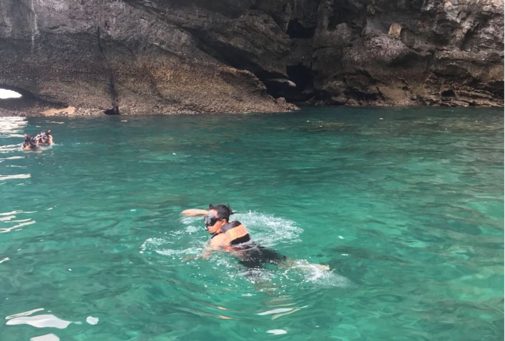 Snorkeling around Ko Phi Phi