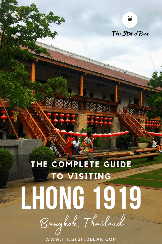 Visiting Lhong 1919, Bangkok