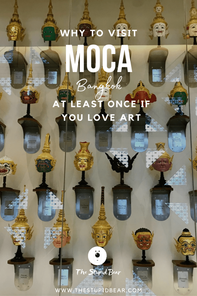 Visiting MOCA or Museum of Contemporary Art, Bangkok