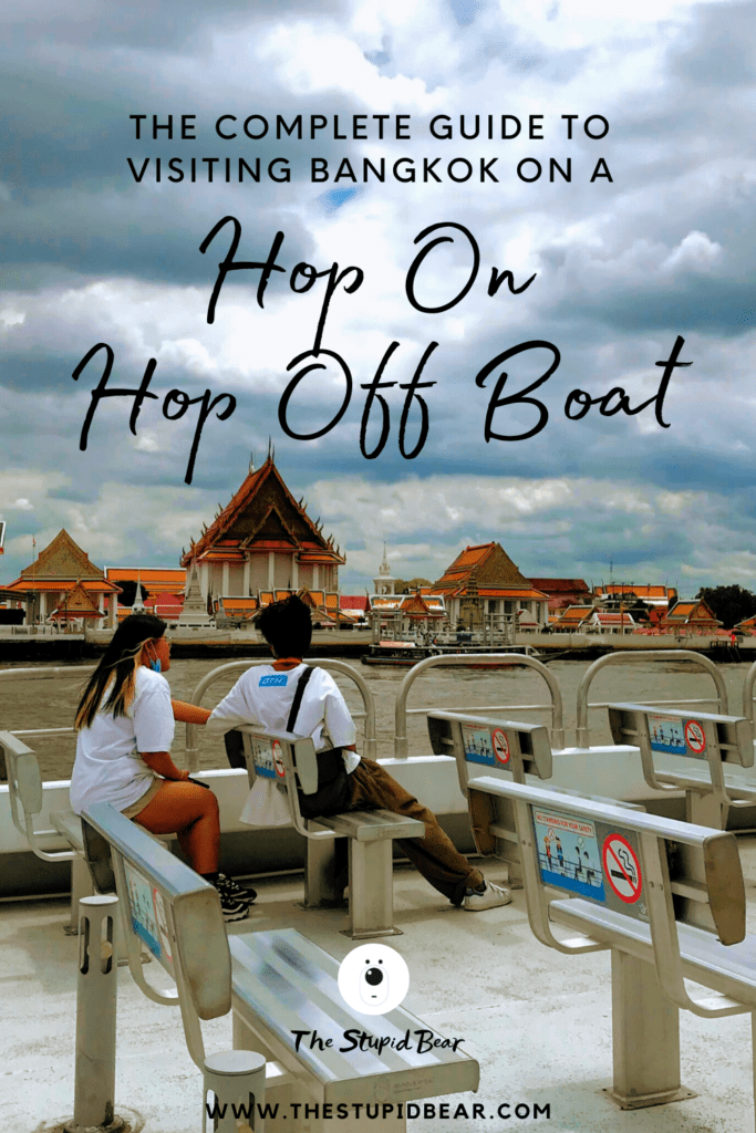 Hop On hop On Chao Phraya tourist boat, Bangkok, Thailand