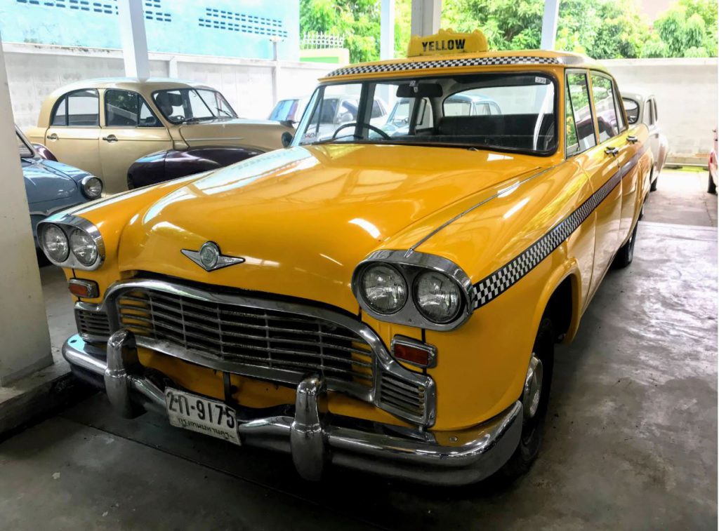 A New York taxi from 60s, Jesada Technik Museum