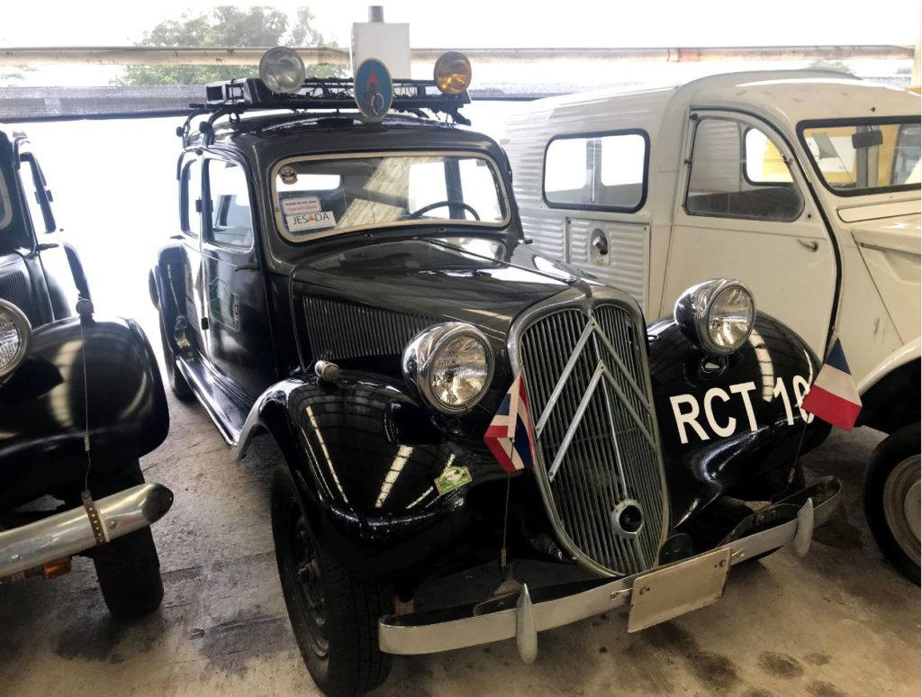 A black vintage automobile from the 30s, Jesada Technik Museum