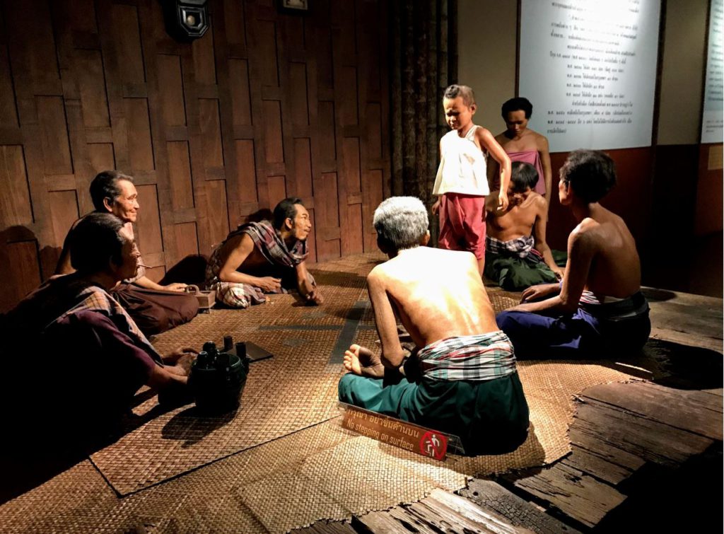 A child sold into slavery by his parents, Thai Human Imagery Museum