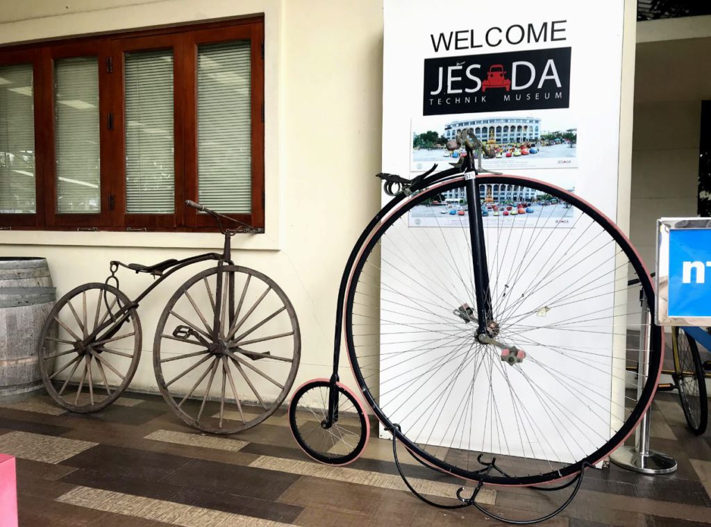 A vintage penny farthing from 1870s, Jesada Technik Museum