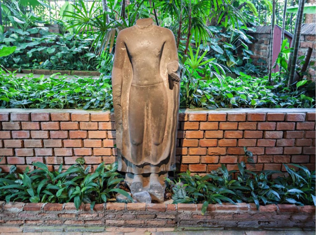 Centuries old Buddha statue found in deteriorated condition