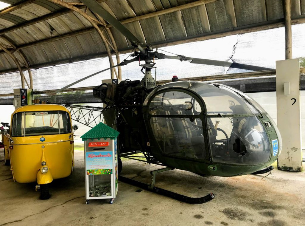 Chetak, a phased out Indian helicopter, Jesada Technik Museum