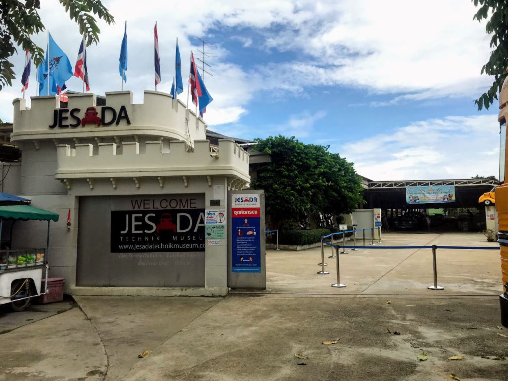 Entrance of Jesada Technik Museum