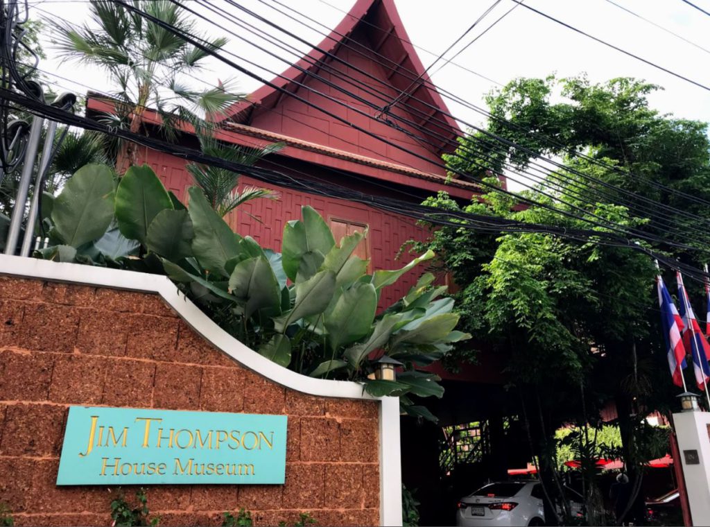 Entrance of Jim Thompson House