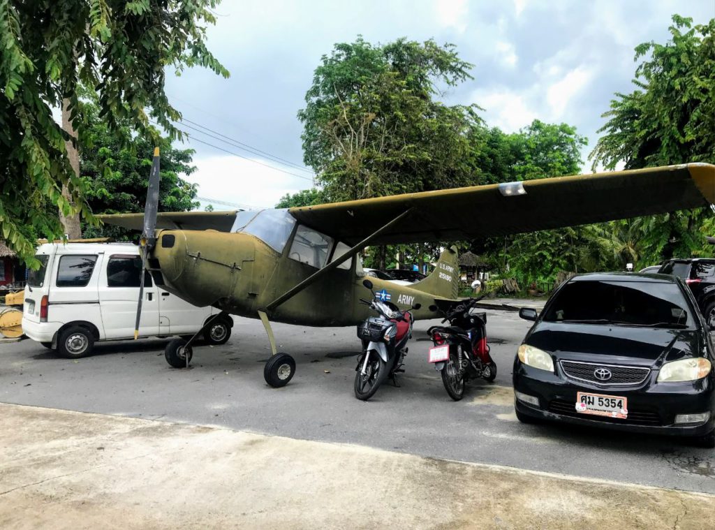 Historical war aircraft from the US army, Jesada Technik Museum