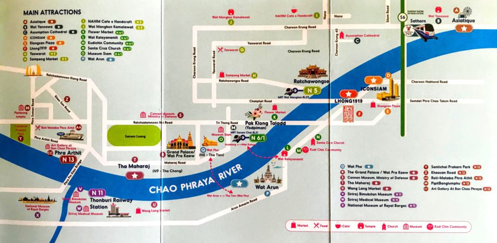 Hop On Hop Off Boat Route on Guidebook