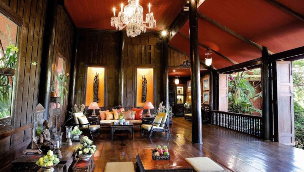 Living Room inside Jim Thompson House