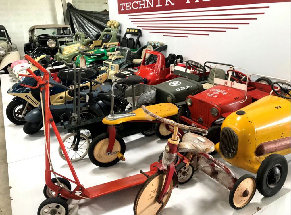Miniature toy cars and kids vehicles, Jesada Technik Museum