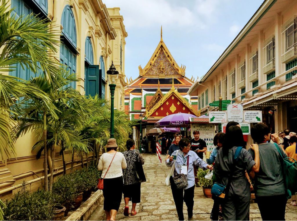 Ticket Booth at the Grand Palace