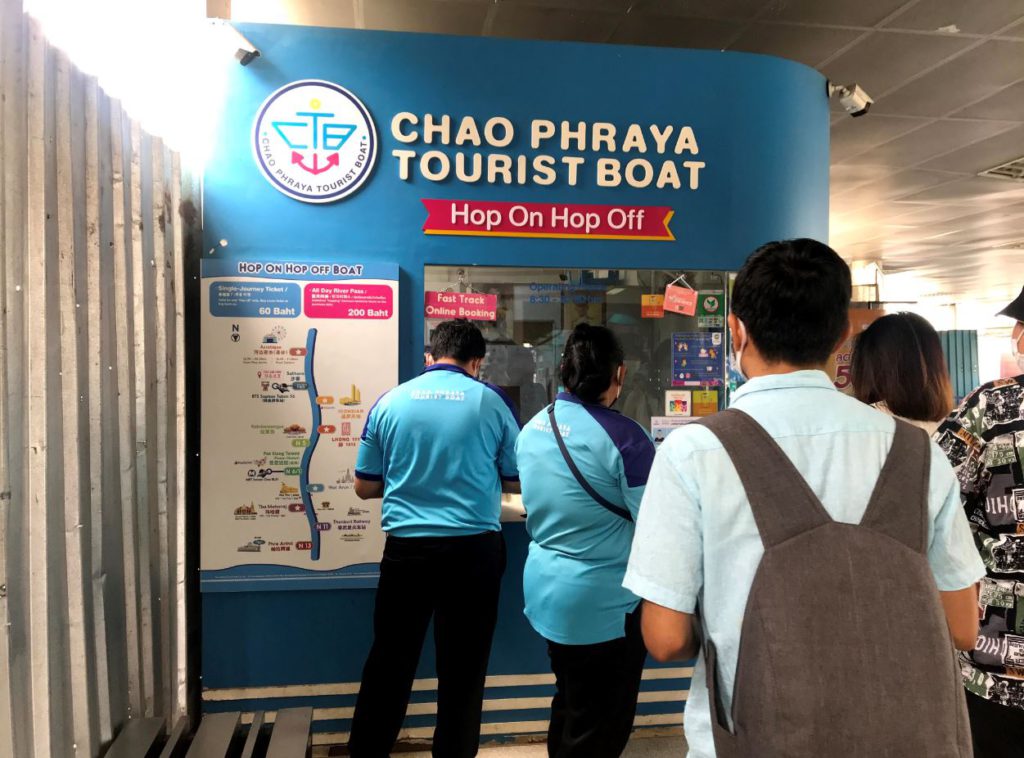 Ticket Counter at Sathorn Pier