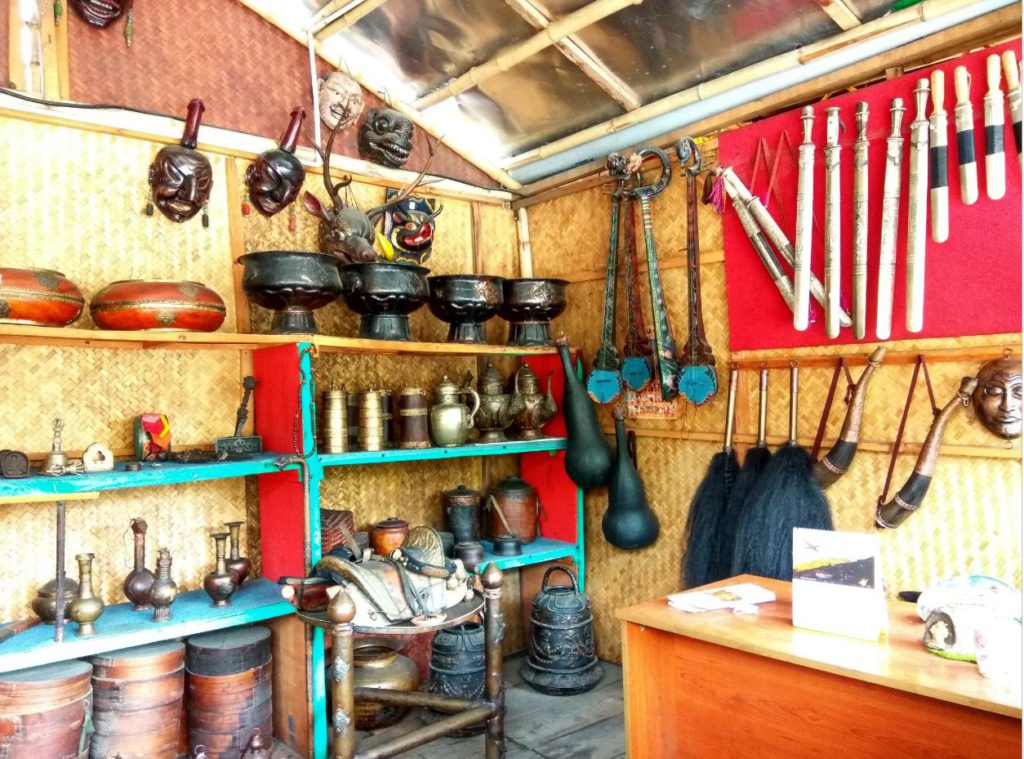 A shop selling traditional products, Thimphu