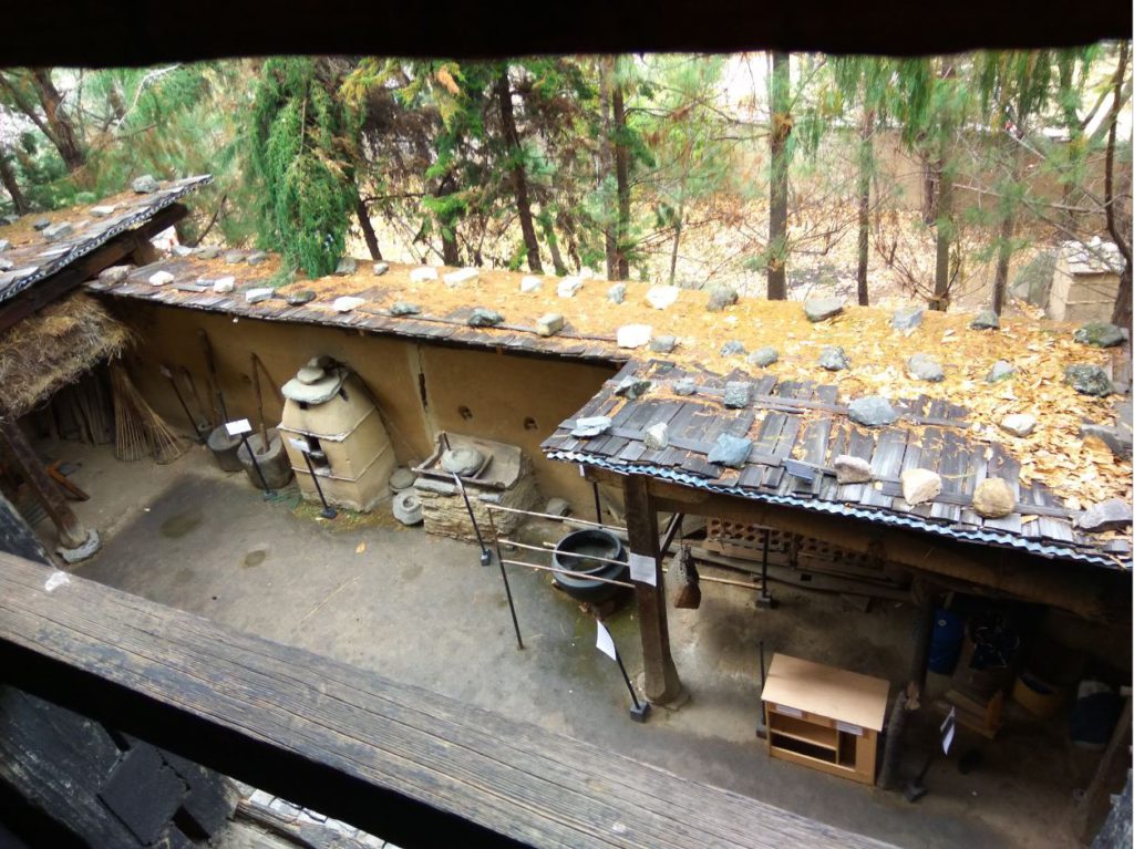 A typical Bhutanese house in rural countryside, Thimphu