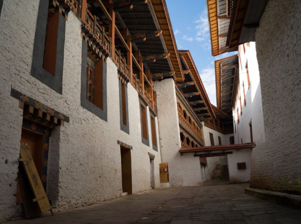 Buildings inside the monastery