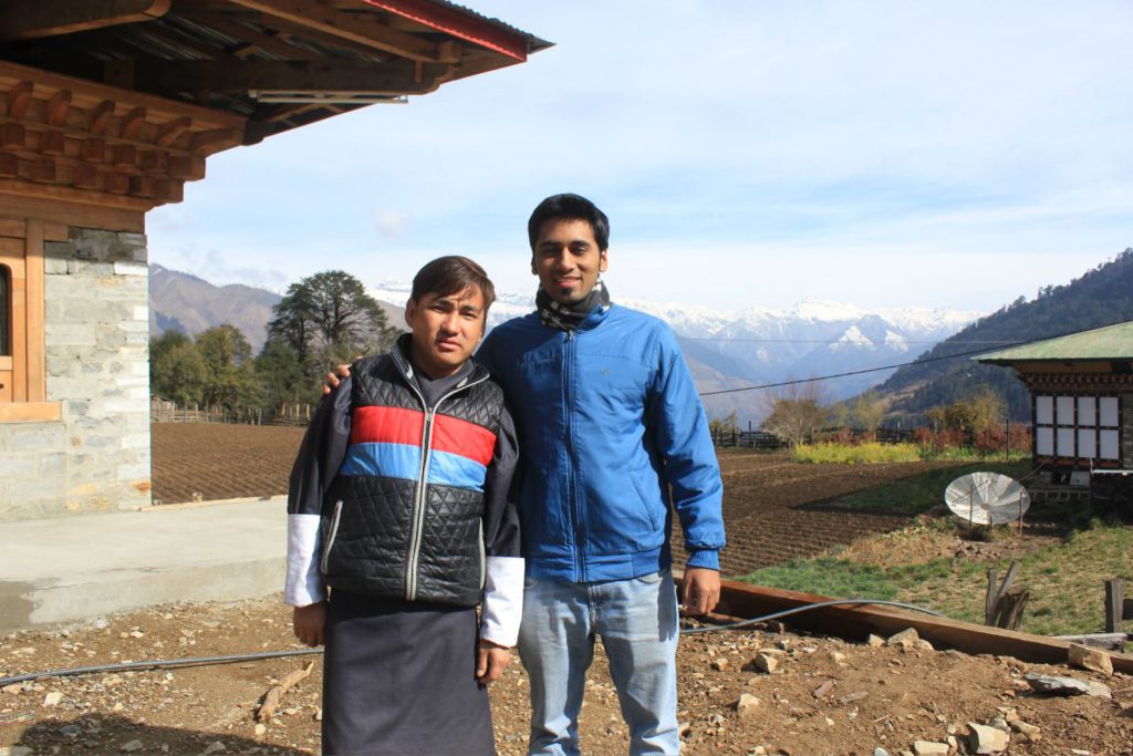Our driver and tour guide to Phobjikha valley