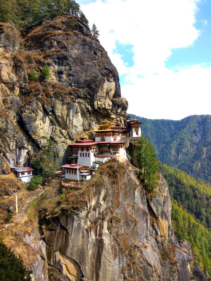 Taksang Monastery from the best viewpoint on the way