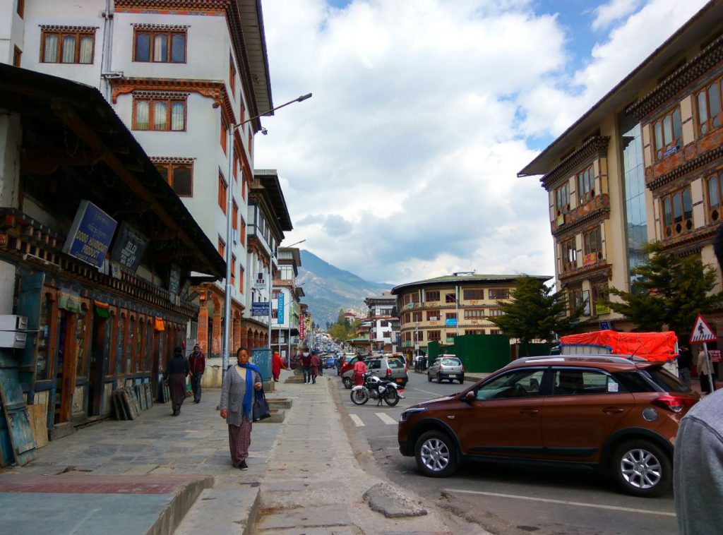 Wandering in Thimphu city