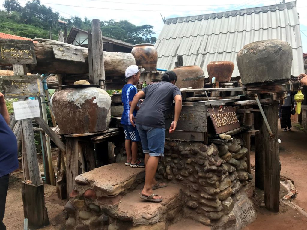 Ancient Salt Mines now as a tourist attraction, Nan, Thailand