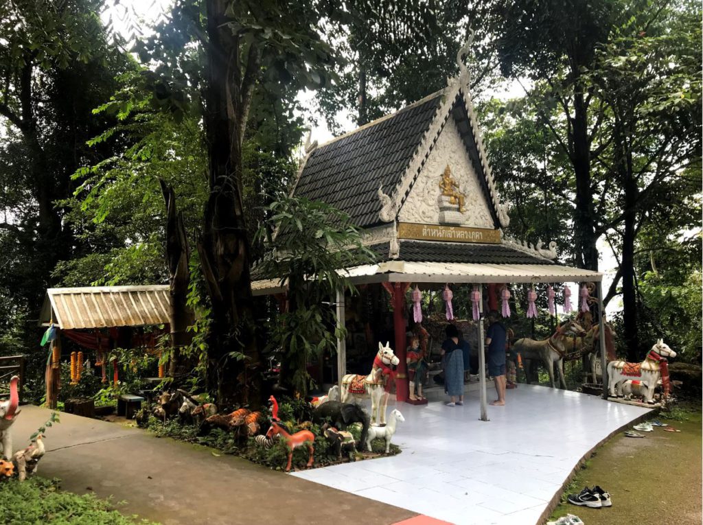 Shrine of Phu Kha on Doi Phu Kha National Park