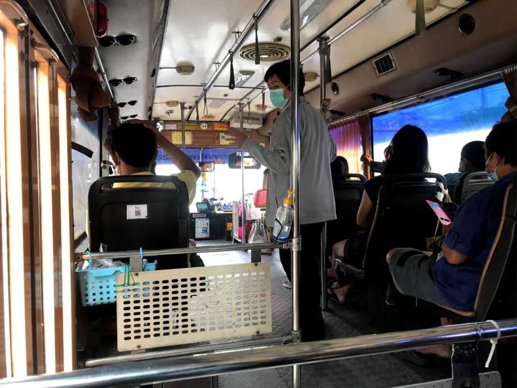 Air conditioned Bus, Bangkok