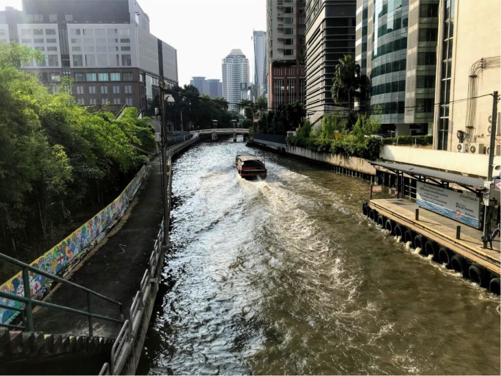 Boat canal routes in Bangkok, how to travel inside Bangkok